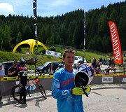 Rokas Sviderskis dviračių &bdquo;downhill&ldquo; varžybose