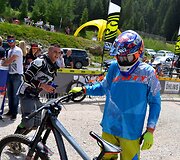Rokas Sviderskis dviračių &bdquo;downhill&ldquo; varžybose