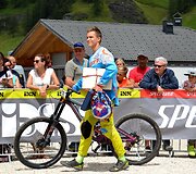 Rokas Sviderskis dviračių &bdquo;downhill&ldquo; varžybose