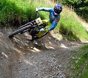 Rokas Sviderskis dviračių &bdquo;downhill&ldquo; varžybose