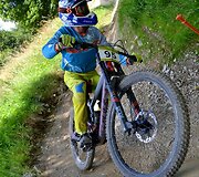 Rokas Sviderskis dviračių &bdquo;downhill&ldquo; varžybose