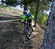 Rokas Sviderskis dviračių &bdquo;downhill&ldquo; varžybose