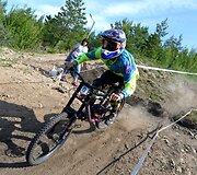 Rokas Sviderskis dviračių &bdquo;downhill&ldquo; varžybose