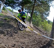 Rokas Sviderskis dviračių &bdquo;downhill&ldquo; varžybose