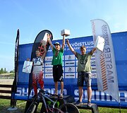 Rokas Sviderskis dviračių &bdquo;downhill&ldquo; varžybose