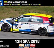 Baltijos čempionų &bdquo;GSR Motorsport&ldquo; komandos sezoną vainikuos &bdquo;Creventic 12H&ldquo; lenktynės
