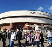 Balys Bardauskas su vaikais keliavo prie jūros