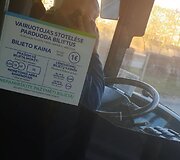 Autobuso vairuotojas pažeidė taisykles