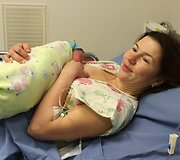 Septyniamilijardasis pasaulio žmogus Piotras, jo mama Jelena Nikolajeva