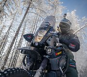 &bdquo;The Coldest Ride&ldquo;: &scaron;alčio pojūčiams užtvirtinti &ndash; krosas ir maudynės -45 laipsnių &scaron;altyje