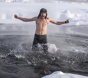 &bdquo;The Coldest Ride&ldquo;: &scaron;alčio pojūčiams užtvirtinti &ndash; krosas ir maudynės -45 laipsnių &scaron;altyje