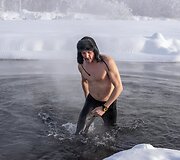 &bdquo;The Coldest Ride&ldquo;: &scaron;alčio pojūčiams užtvirtinti &ndash; krosas ir maudynės -45 laipsnių &scaron;altyje