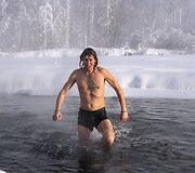 &bdquo;The Coldest Ride&ldquo;: &scaron;alčio pojūčiams užtvirtinti &ndash; krosas ir maudynės -45 laipsnių &scaron;altyje