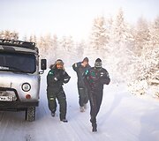 &bdquo;The Coldest Ride&ldquo;: &scaron;alčio pojūčiams užtvirtinti &ndash; krosas ir maudynės -45 laipsnių &scaron;altyje