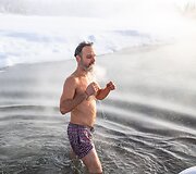 &bdquo;The Coldest Ride&ldquo;: &scaron;alčio pojūčiams užtvirtinti &ndash; krosas ir maudynės -45 laipsnių &scaron;altyje