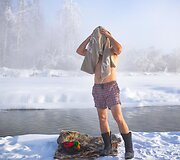 &bdquo;The Coldest Ride&ldquo;: &scaron;alčio pojūčiams užtvirtinti &ndash; krosas ir maudynės -45 laipsnių &scaron;altyje