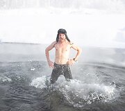 &bdquo;The Coldest Ride&ldquo;: &scaron;alčio pojūčiams užtvirtinti &ndash; krosas ir maudynės -45 laipsnių &scaron;altyje