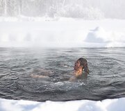 &bdquo;The Coldest Ride&ldquo;: &scaron;alčio pojūčiams užtvirtinti &ndash; krosas ir maudynės -45 laipsnių &scaron;altyje