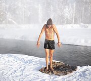 &bdquo;The Coldest Ride&ldquo;: &scaron;alčio pojūčiams užtvirtinti &ndash; krosas ir maudynės -45 laipsnių &scaron;altyje