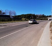 Kanalizacijos &scaron;ulinių dangčiai Vilniaus Vakariniame aplinkkelyje