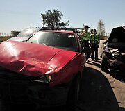 Avarija prie posūkio į Karveli&scaron;kių kapines, ties Vilniumi