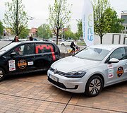 Elektromobilių lenktynės Vilnius-Palanga 