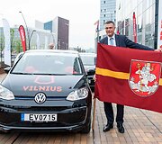 Elektromobilių lenktynės Vilnius-Palanga 