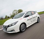 Elektromobilių lenktynės Vilnius-Palanga 