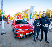 Elektromobilių lenktynės Vilnius-Palanga