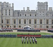 Didžiojoje Britanijoje karalienės deimantinio jubiliejaus proga vyko karinis paradas