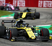 &bdquo;Formulė 1&ldquo; Italijoje, Monzos trasoje, N.Hulkenbergas ir D.Ricciardo