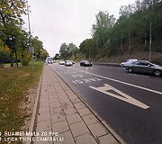 A juosta Vilniuje, Ukmergės gatvėje: kai nebudi policija, srautas ja padidėja