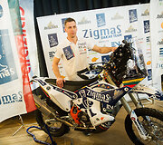 Arūno Gelažninko komandos &bdquo;Zigmas Dakar Team&ldquo; pristatymas
