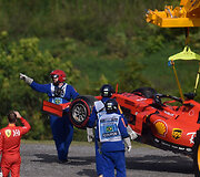 Formulė 1 Brazilijoje, S.Vettelio ir Ch.Leclerco avarija