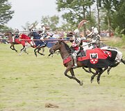 Lietuvos kariuomenės Garbės sargybos kuopos kariai dalyvavo Žalgirio mū&scaron;io inscenizacijoje Griunvalde (Lenkija)