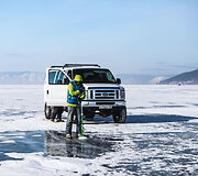 Karolis Mieliauskas dalyvavo Baikalo mylios &scaron;ventėje