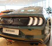 Riboto leidimo &bdquo;Ford Mustang Bullitt&ldquo;
