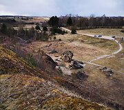 Projektas &bdquo;Vienas gamtoje&ldquo;. &Scaron;eimyni&scaron;kių atodanga ir konglomerato uola Utenos raj.