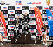 Lietuvos ir Baltijos &scaron;alių motociklų plento žiedo čempionato pirmojo etapo apdovanojimai