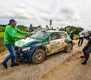 Vaidotas Žala ir Andris Malnieks (Agrorodeo) Žemaitijos ralyje