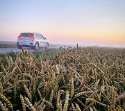 Vitoldas Milius ir Dainius Jakas pasiekė naują rekordą &ndash; Lietuvos perimetrą elektromobiliu &bdquo;Kia e-Niro&ldquo;