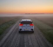Vitoldas Milius ir Dainius Jakas pasiekė naują rekordą &ndash; Lietuvos perimetrą elektromobiliu &bdquo;Kia e-Niro&ldquo;