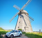 Vitoldas Milius ir Dainius Jakas pasiekė naują rekordą &ndash; Lietuvos perimetrą elektromobiliu &bdquo;Kia e-Niro&ldquo;