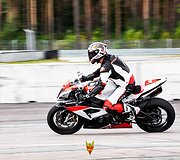 Lietuvos motožiedo čempionato etapas Rygoje