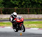 Lietuvos motožiedo čempionato etapas Rygoje