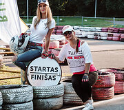 Ladies Go kartingų ir simuliatorių lenktynės