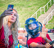 Ladies Go kartingų ir simuliatorių lenktynės