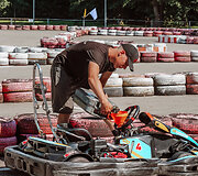 Ladies Go kartingų ir simuliatorių lenktynės
