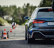 Naujausi &bdquo;Audi RS&ldquo; modeliai i&scaron;bandyti &bdquo;Nemuno žiedo&ldquo; lenktynių trasoje