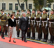 Kra&scaron;to apsaugos ministrė susitiko su su Italijos gynybos ministru Giampaolo Di Paola
